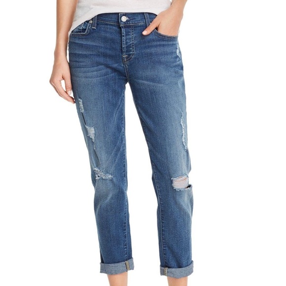 7 For All Mankind Josefina Skinny Boyfriend Jeans - Picture 3 of 4